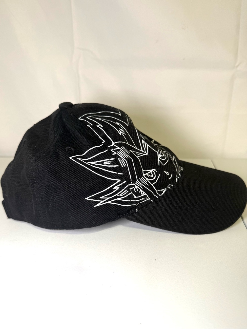Yu-Gi-Oh Yami Yugi Anime Dad Hat Cap Black Embroidered Y2K Adjustable - Picture 7 of 11